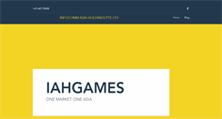 Desktop Screenshot of iahgames.com